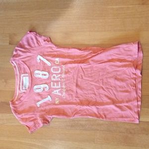 Y2K Aeropostale Casual Graphic Tee Juniors Medium